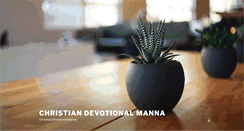 Desktop Screenshot of manna.christianchannel.us